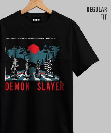 Demon Slayer Red Moon Regular T Shirt