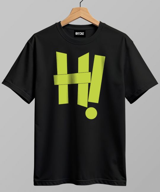 Hi Black Regular T Shirt	 Image 2