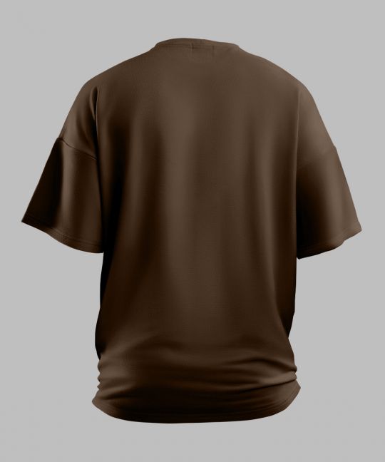 Popeye Brown Derby Oversized T Shirt	 Image 4