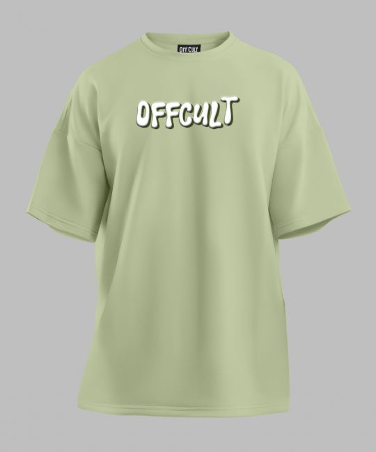 Life F Pista Green Oversized T-Shirt Image 2