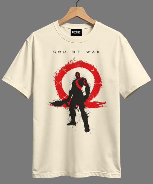 God of War Off White Regular T Shirt Image 2