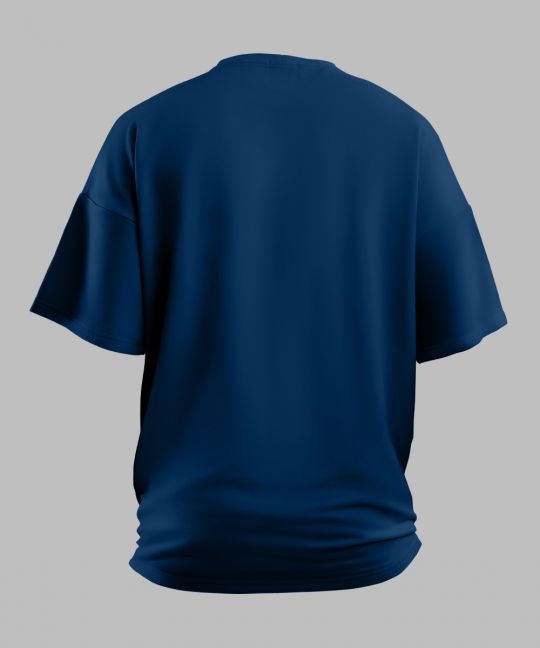 Offcult Balloondog Dark Indigo Oversized T Shirt Image 3