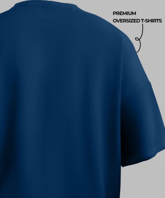 Offcult Balloondog Dark Indigo Oversized T Shirt Image 4