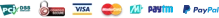 PCI-DSS certified · RuPay, Visa, Mastercard, Google Pay, Paytm and PayPal accepted