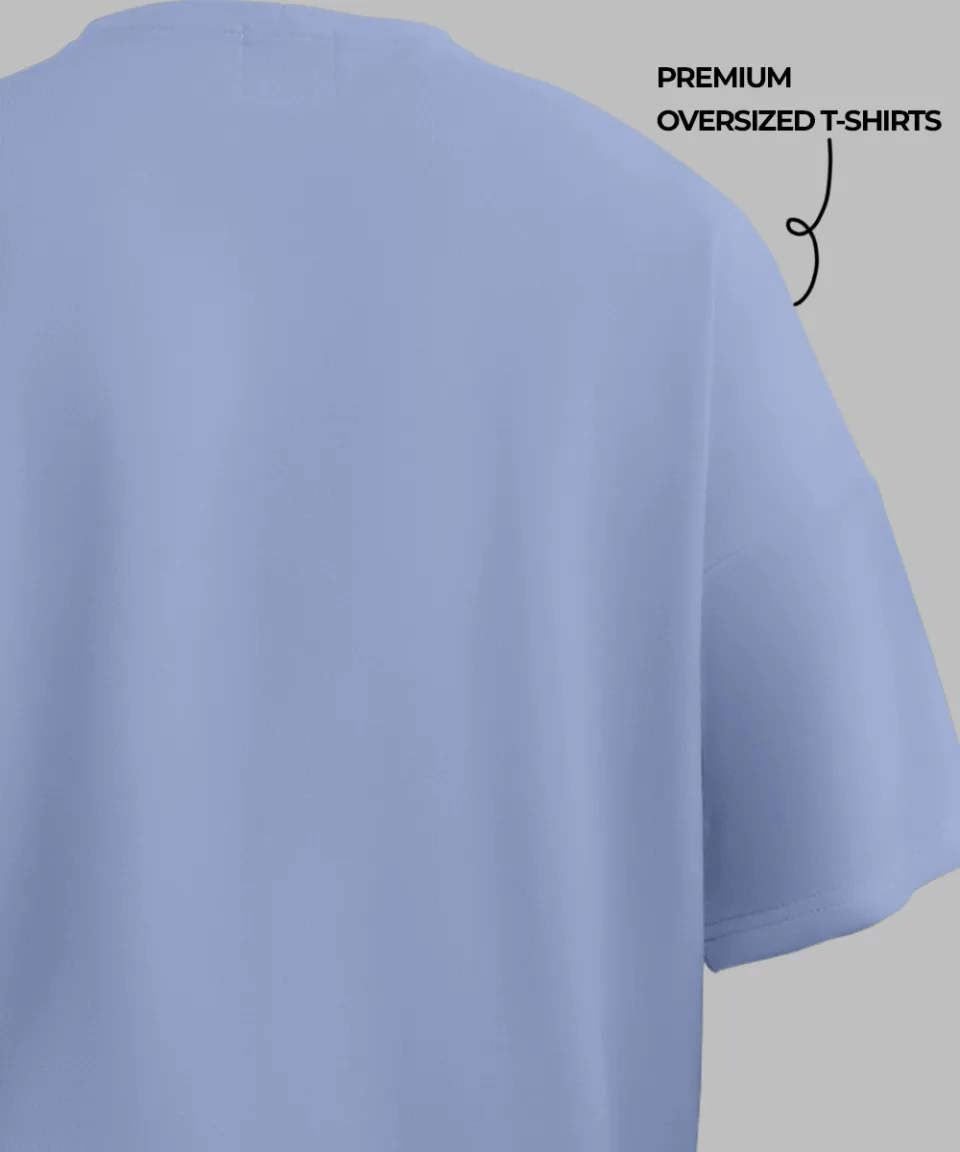 Bugs Bunny Lavender Oversized T Shirt — detail