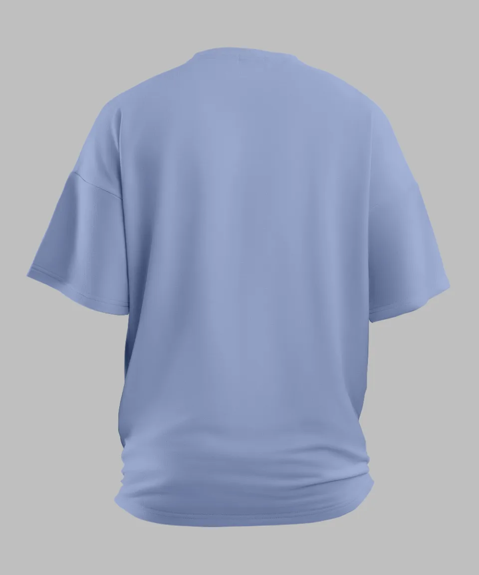 Bugs Bunny Lavender Oversized T Shirt — back