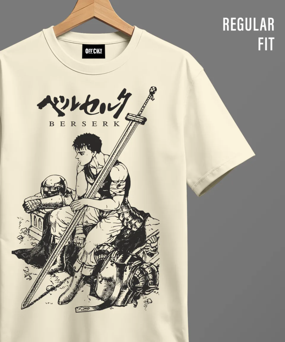 Berserk Off White Regular T Shirt
