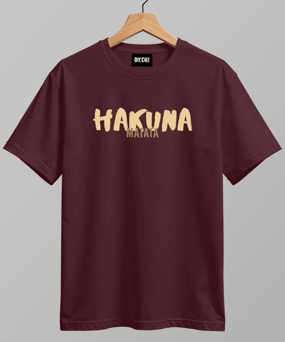 Hakuna Wine Regular T Shirt — back