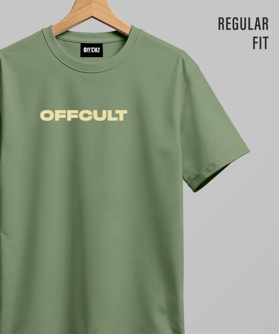 Sorry Dark Green Regular T Shirt