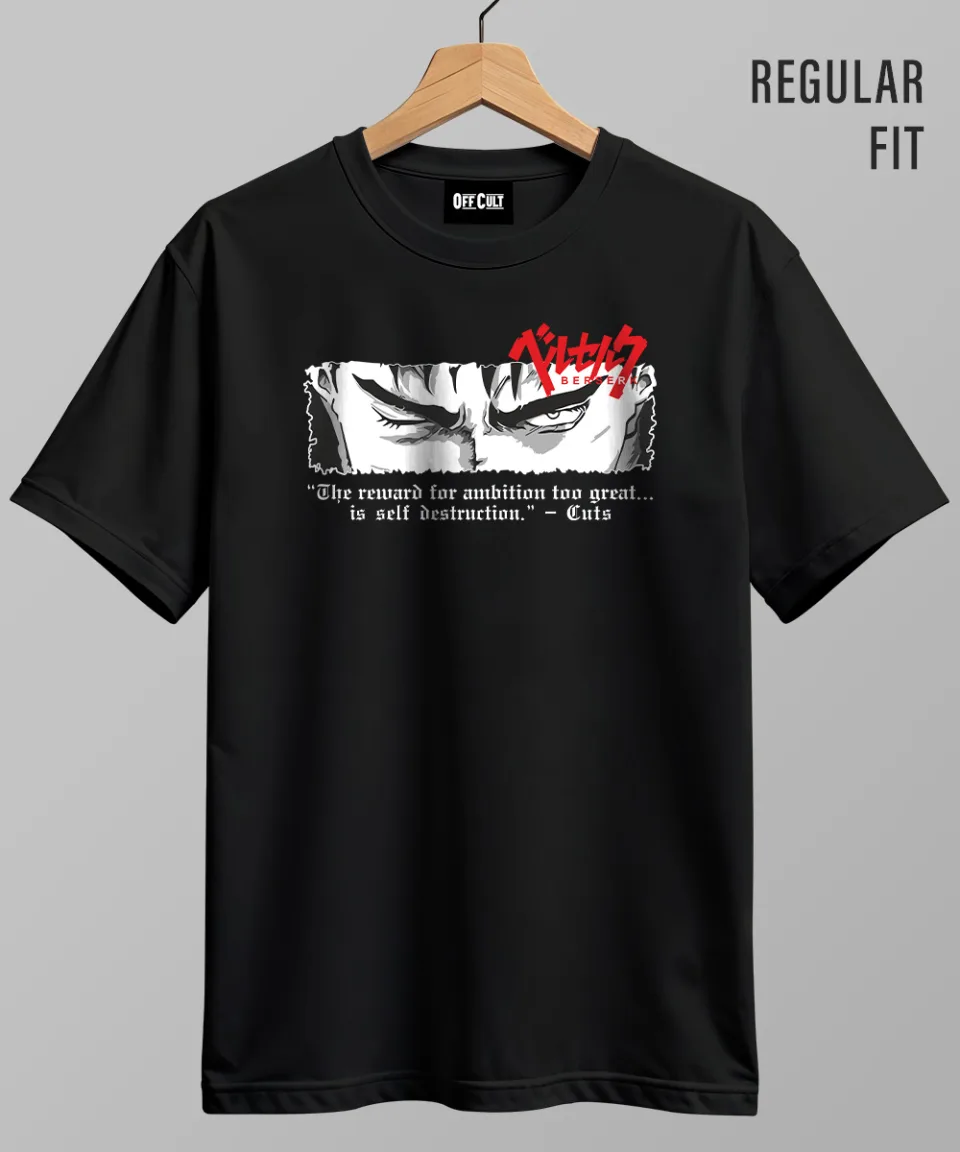 One Eye Black Regular T Shirt — back