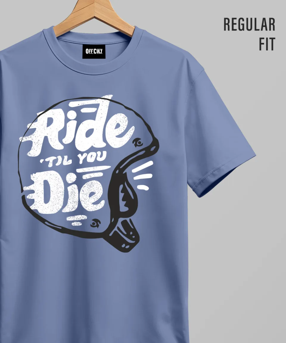 Ride Lavender Regular T Shirt