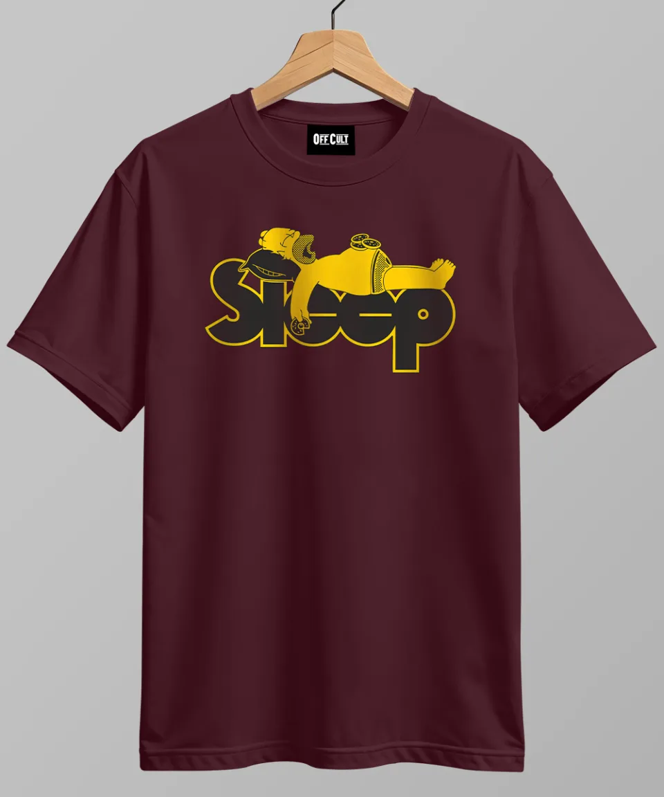 Sleep Wine Regular T Shirt — back