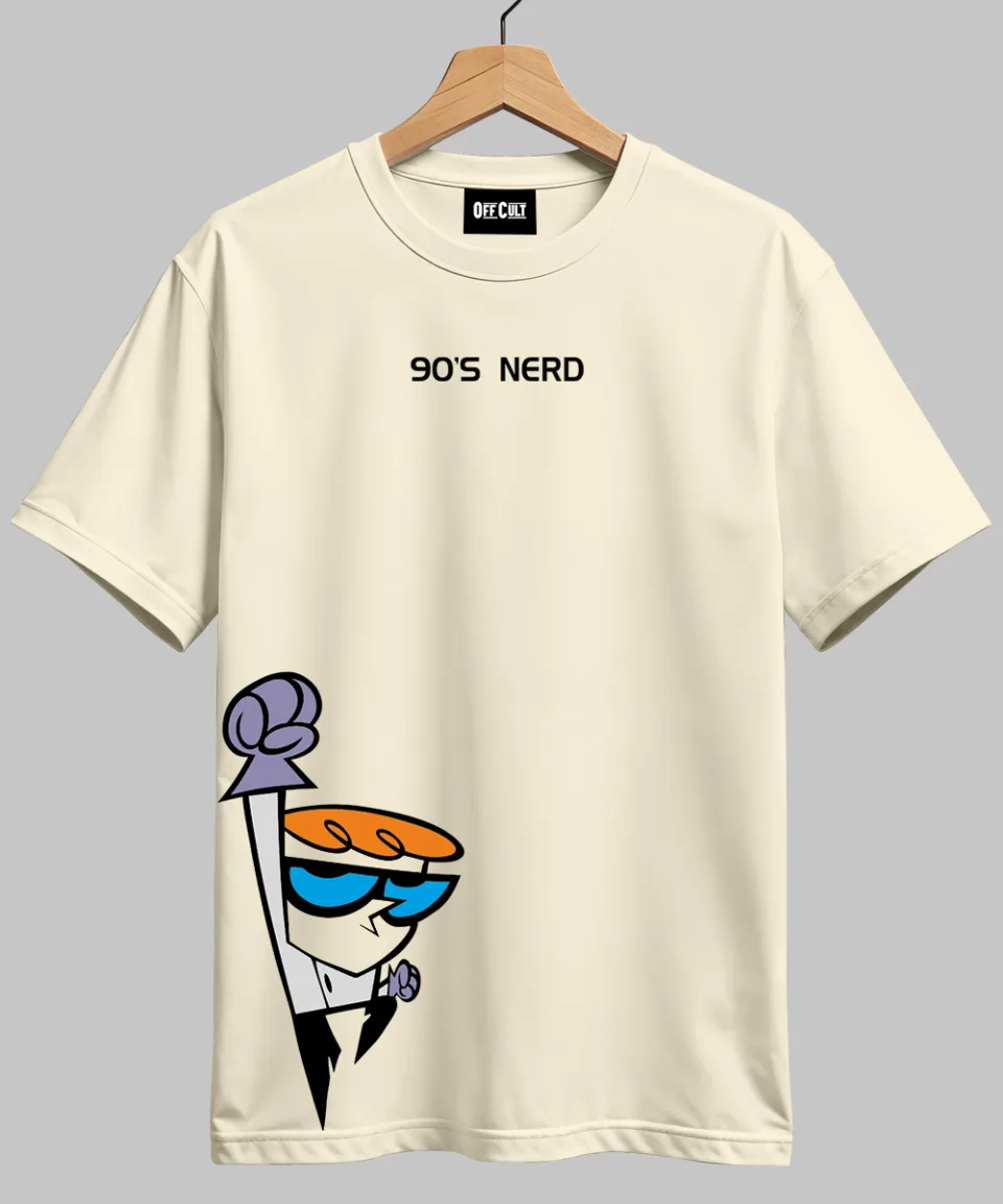 90s Nerd Regular T Shirt — back