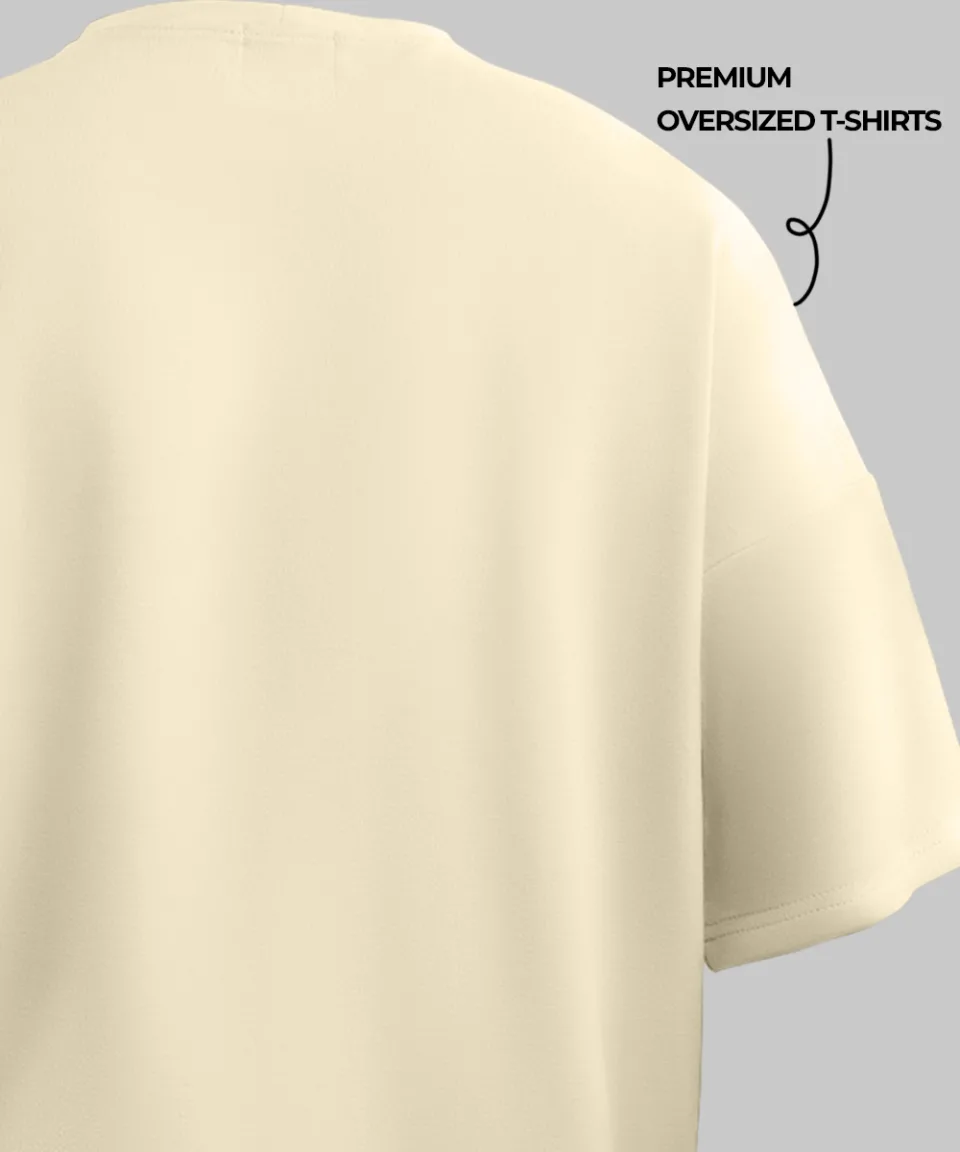 Attack on Titan Levi Ackerma Off White Oversized T-Shirt — detail