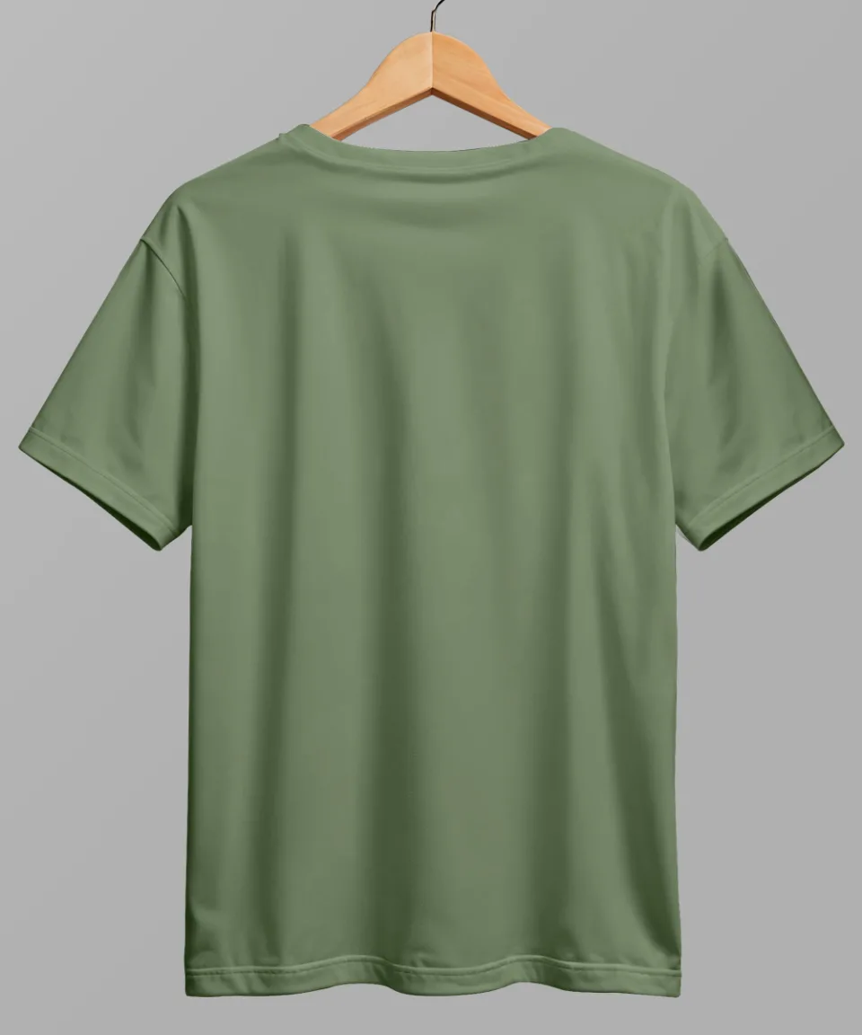 We Ride At Dawn Dark Green Regular T Shirt — detail