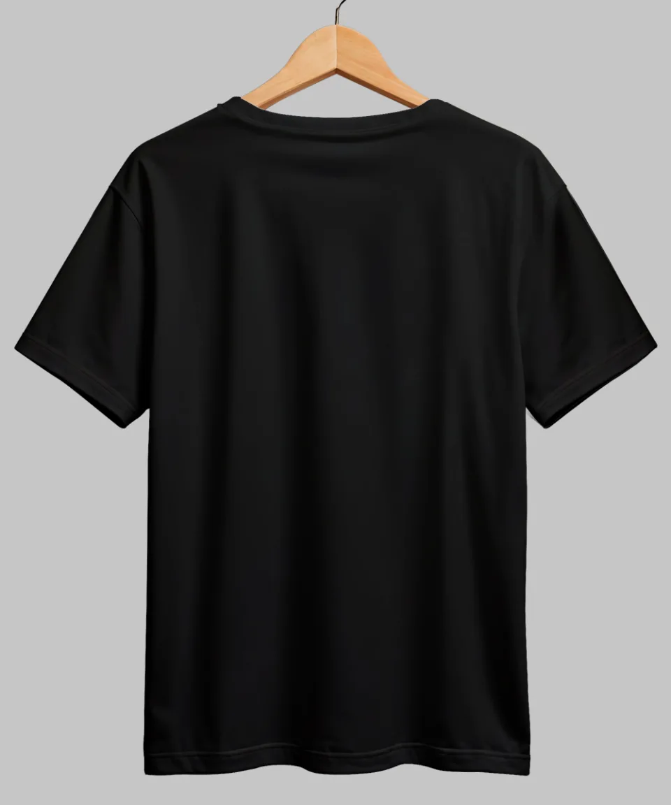 Why so Serious Black Regular T Shirt — detail